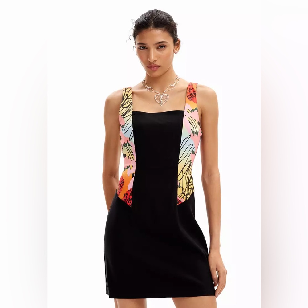 ✨Desigual - M. Christian Lacroix orchid mini dress - XLarge - Used